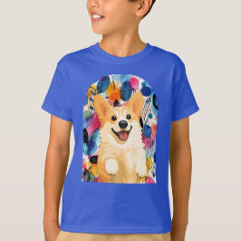 DENNY コーギー - ArtMuseコレクション ユース Tシャツ