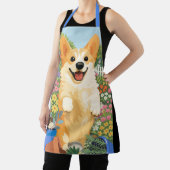 DENNY da Corgi オールオーバープリントエプロン エプロン (インサイチュ)