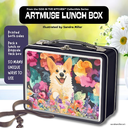 DENNY da CORGI メタルランチボックス