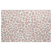 Dense Organic Terrazzo | Abstract Blush Peach ファブリック (ファットクウォーター)