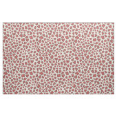 Dense Organic Terrazzo | Abstract Faded Rust Red ファブリック (ヤード)