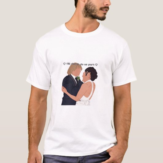 Densi - 死が二人を分かつまで パロディ・エディション tシャツ (正面)