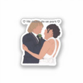 Densi - Till Death Do Us Part Parody Edition シール (正面)