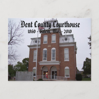 Dent County Courthouse, 1860 – サレム，モーメント。... ポストカード