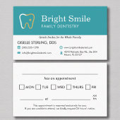 Dental Appointment Reminder 名刺