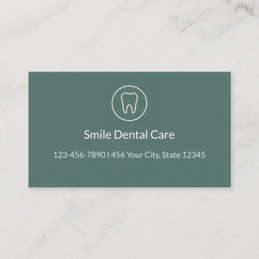 Dental Appointment Reminder Cards for Clinics 予約カード (正面)