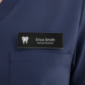 Dental Assistance Dentist Tooth Logo 名札