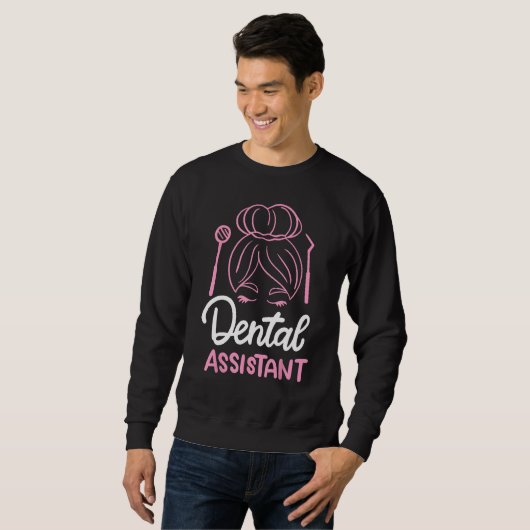 Dental Assistant スウェットシャツ (正面フル)