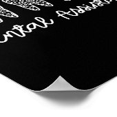 Dental Assistant | Gifts for Assistant Dentist ポスター (角)