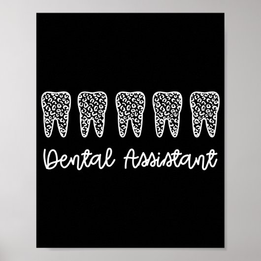 Dental Assistant | Gifts for Assistant Dentist ポスター (正面)