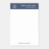 Dental Clinic Dentist Professional Logo ポストイット (正面)