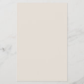 Dental Cosmetic Aesthetic Dentist Sand Minimal チラシ (裏面)