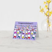 Dental Graduation Card カード (黄色い花)