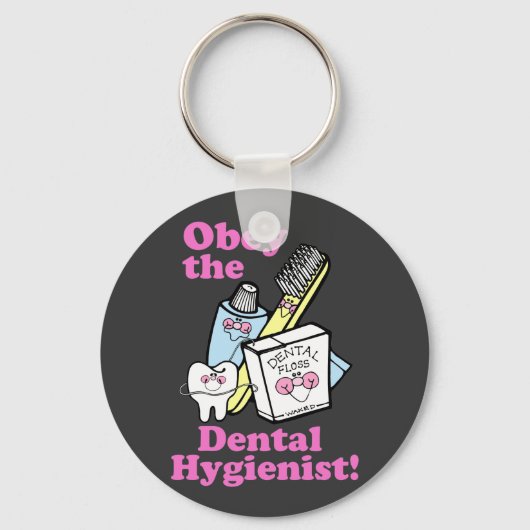Dental Hygienist キーホルダー (正面)