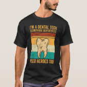 Dental Lab Tech Technician Assistant Dental Tech H Tシャツ (正面)