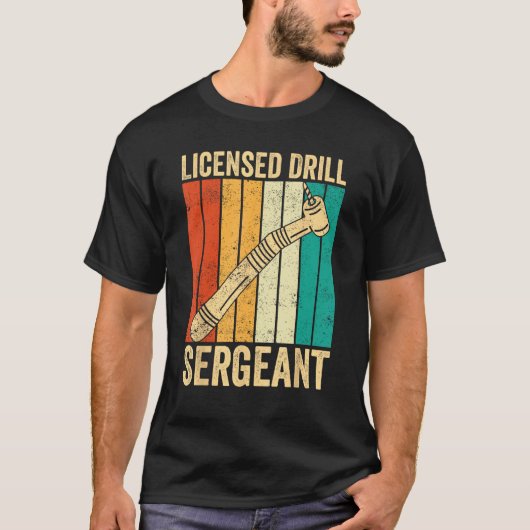 Dental Lab Tech Technician Assistant Licensed Dril Tシャツ (正面)