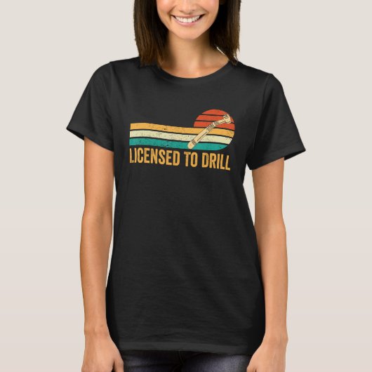 Dental Lab Tech Technician Assistant Licensed To D Tシャツ (正面)