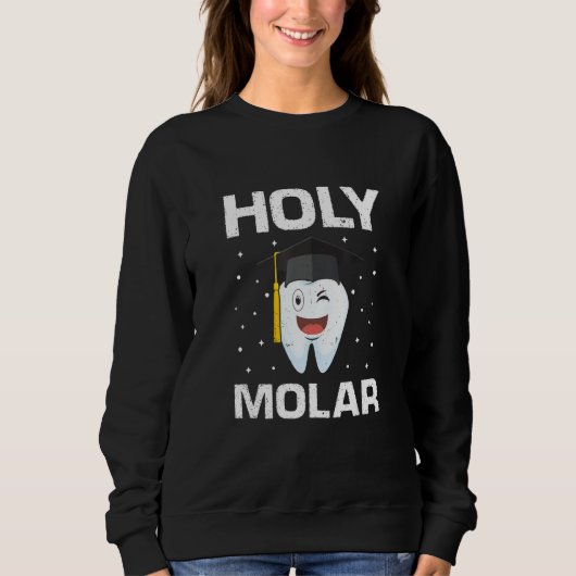 Dental Lab Technicians Work and Dental Clinic Desi スウェットシャツ (正面)