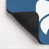 Dental Logo Companyコンピュータマウスパッド マウスパッド (コーナー)