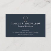 Dental Office Tooth Appointment Professional 予約カード (正面)