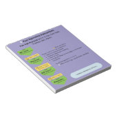  Dental Post Op Instructions Notepad (PainPak) ノートパッド (アングル)