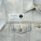 Dental Professional Custom Magnetic Pin Name Tag 名札 (インサイチュ)