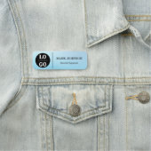 Dental Professional Custom Magnetic Pin Name Tag 名札 (インサイチュ)