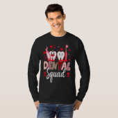 Dental Squad Dental Assistant Dentist Happy Valent Tシャツ (正面フル)