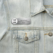 Dental Staff Name Tag Custom Logo Magnetic 名札 (インサイチュ)