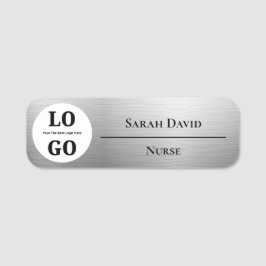 Dental Staff Name Tag Custom Logo Magnetic 名札