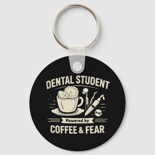 dental student Tandläkarstudent Nyckelring  キーホルダー (正面)