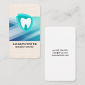 Dental | Tooth Icon 名刺 (正面/裏面)