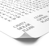 Dental Word Search ポスター (角)
