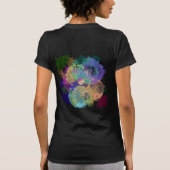 Dentelles géométriques multicolores tシャツ (裏面)