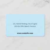 🦷 Dentist 名刺 (裏面)