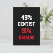 Dentist  Badass Card カード (スタンド正面)