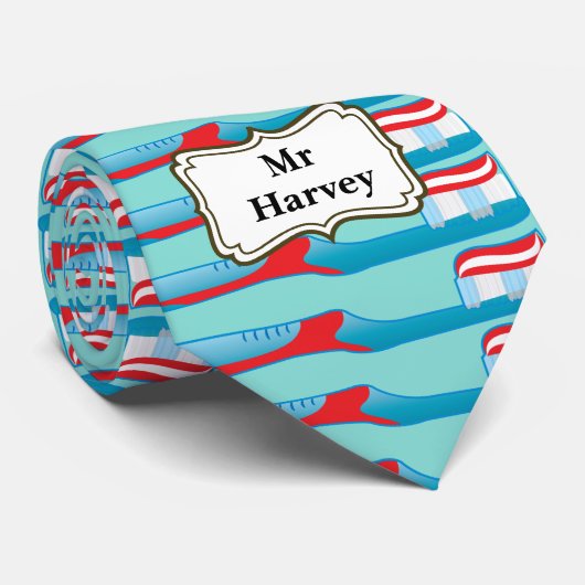 Dentist Dental Assistant Hospital Hygienist Tooth ネクタイ (ロール)