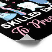 Dentist Dental Sweet Enough To Cause Cavities ポスター (角)