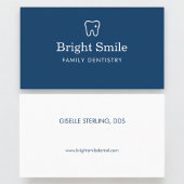 Dentist Dentistry Tooth Logo 名刺