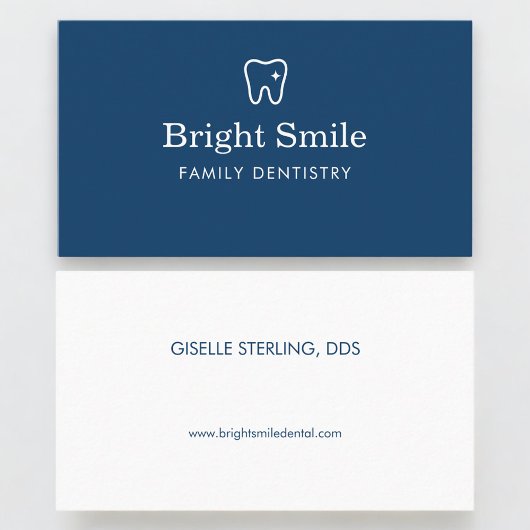 Dentist Dentistry Tooth Logo 名刺