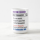 Dentist Funny Search Gift Mug コーヒーマグカップ (中央)