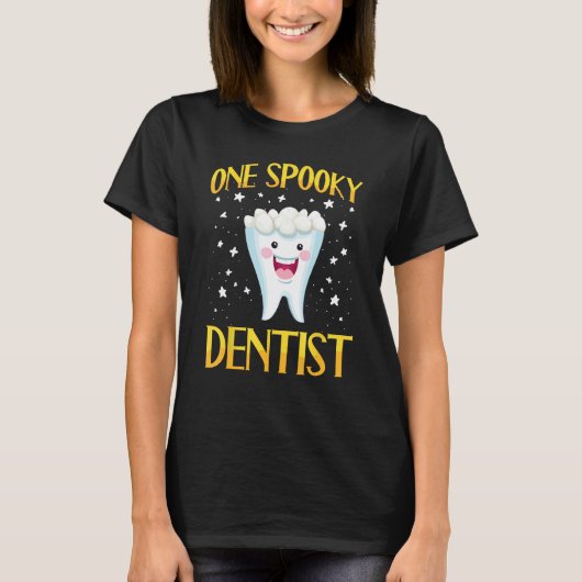 Dentist Halloween Trick Or Treat Dental Assistant  Tシャツ (正面)