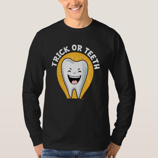 Dentist Halloween Trick Or Treat Dental Assistant  Tシャツ (正面)
