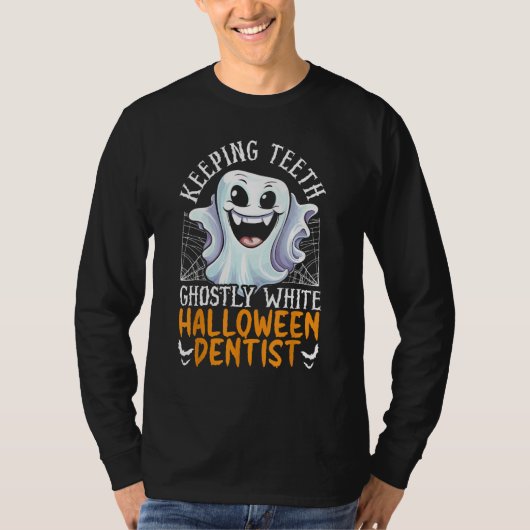 Dentist Halloween Trick Or Treat Dentistry Dental  Tシャツ (正面)