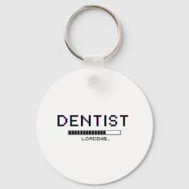 Dentist Loading Glitch Pixel Humor キーホルダー