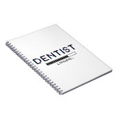 Dentist Loading Glitch Pixel Humor ノートブック (右側)