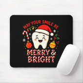 Dentist Merry Christmas May Your Smile Be Merry An マウスパッド (マウス)
