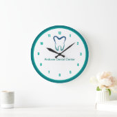 Dentist Office Custom Waiting Room Clocks ラージ壁時計 (ホーム)