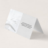 Dentist Office | Dental Health Logo 名刺 (裏面)