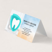 Dentist Office | Dental Health Logo 名刺 (正面)